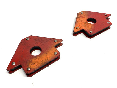 Compact Multi-Angle Welding Magnet 4-1/18" Height 6" Length LOT OF 2