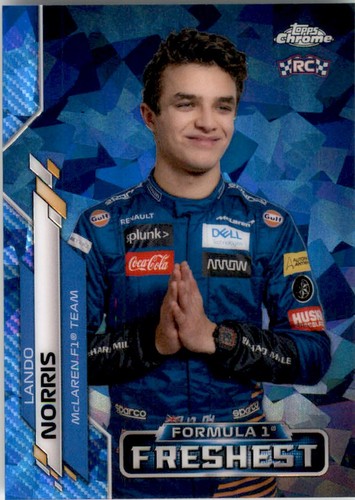 2020 Topps Chrome Sapphire Formula 1 #199 Lando Norris F1 Freshest - 第 1/2 張圖片