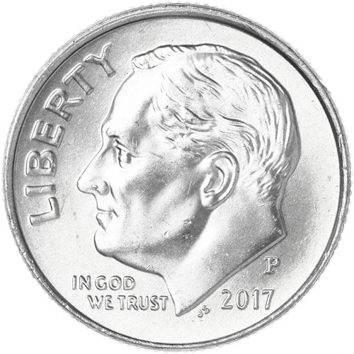 2017 P  Dime 10c Coin from Mint Set