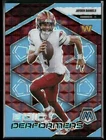 2025 Panini Mosaic Jayden Daniels Epic Performers Blue Fluorescent Prizm /15 #20