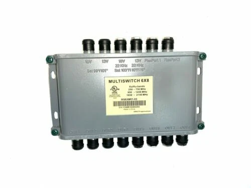 (NUEVO) DIRECTV Banda Ancha 6X8 Multiswitch KA/KU MS6X8R1-03 DTV Satélite Nuevo en Caja SAT