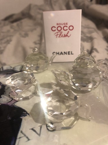 Teekanne Miniatur Kristall Stil Set, 2 Tassen, Teekanne & Kaffeekanne - Bild 6 von 7