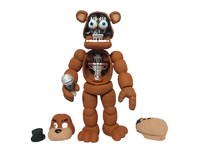 TOY MEXICAN FIGURE FREDDY COFFR FIVE NIGHTS AT FREDDY'S ANIMATRONICS 8 INCH