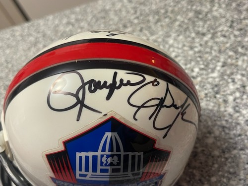 1999 HOF CLASS HANDSIGNIERT signed MINI HELM Lawrencw Taylor, Dickerson, Mack - Bild 2 von 5