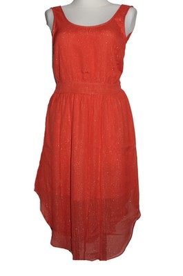 KLEID TRÄGERKLEID SOMMERKLEID LUFTIG  terracotta BCBGENERATION Gr. S NEU