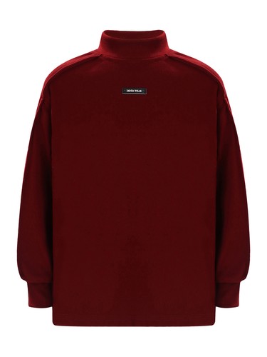 Kids Girls Tops Mock Neck Pullover Solid Color Sweatshirt Climbing Warm Camping - Picture 37 of 44
