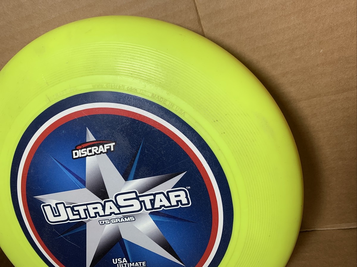 Disque Discraft Ultrastar Ultimate Frisbee - 175g, Jaune - Occasion