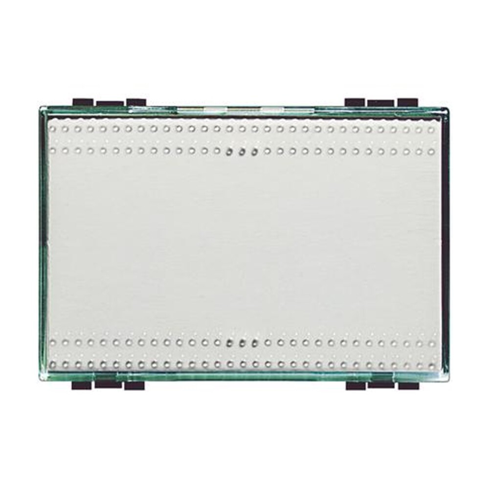 Copritasto trasparente a 3 moduli completo di cerniera Living Light  - BTICIN...