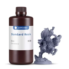Anycubic 3D Printing Standard Resin - Grey, 1 Kilogram -