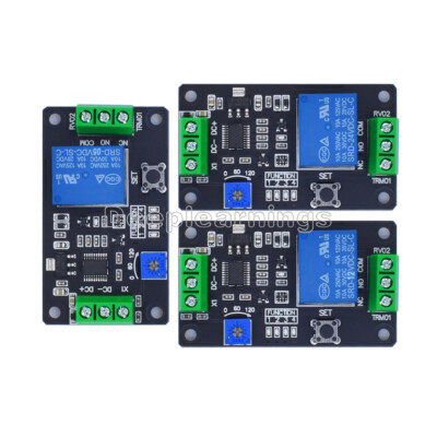 Automation Delay Multifunction Self-lock Relay Cycle Timer Module DC 5V/12V/24V