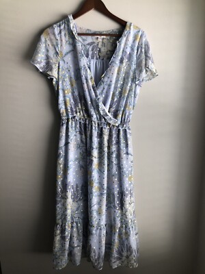 cap sleeve flowy dress Purple Pleated Ruffle Cap Sleeve Flowy A Line Gown main image 1