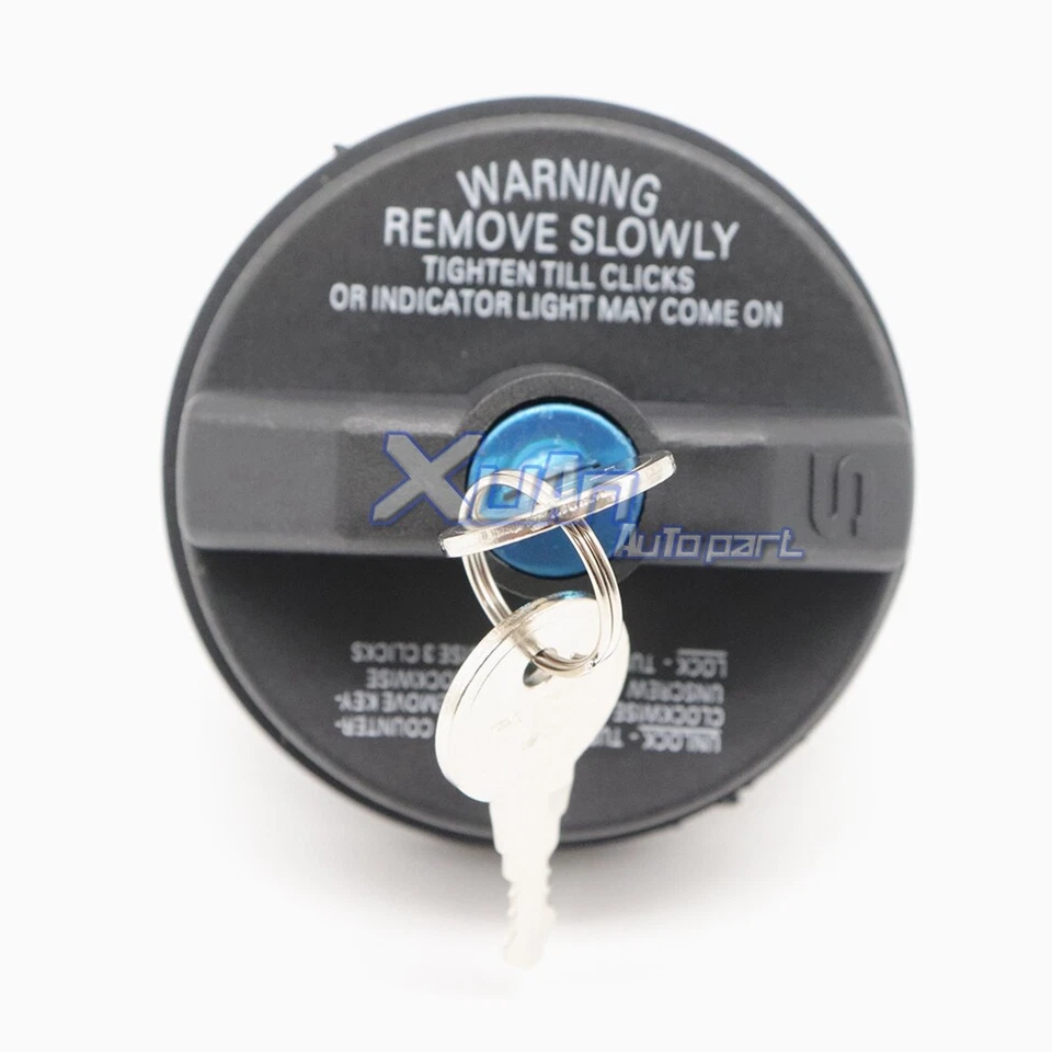 For FORD F450 F350 F150 F250 New Locking Fuel Tank Filler Gas with Keys Covers - Image 4 of 4