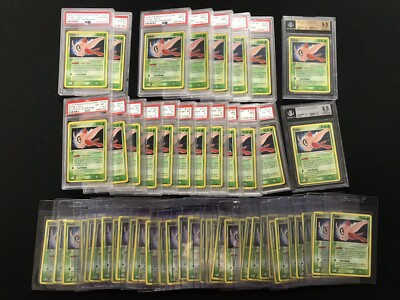 Ultimate x56 Pokemon EX Crystal Guardians Celebi Gold Star Collection! RARE! REV