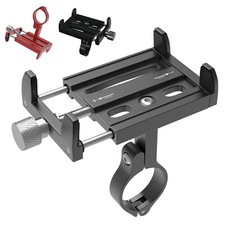 Aluminum Bike Bicycle Handlebar Stand Mount Holder for 3.5"-6.2" Cell Phone GPS
