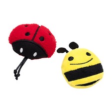 Aqpetfriends Cat Toy Insetti Di Stoffa Con Erba Gatta Accessorio