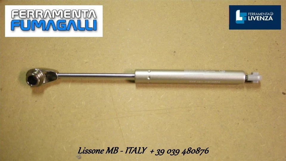 MOLLA ASTA A GAS COMPACT FERRAMENTA ITALIANA LIVENZA PISTONCINO DAMPER STRUT