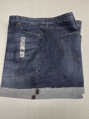 Plus Size 30 Denim Shorts Sonoma goods for life premium high waist