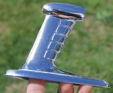 Joma G55 Vintage Chrome Side View Mirror Base No Mirror Attached Just The Base
