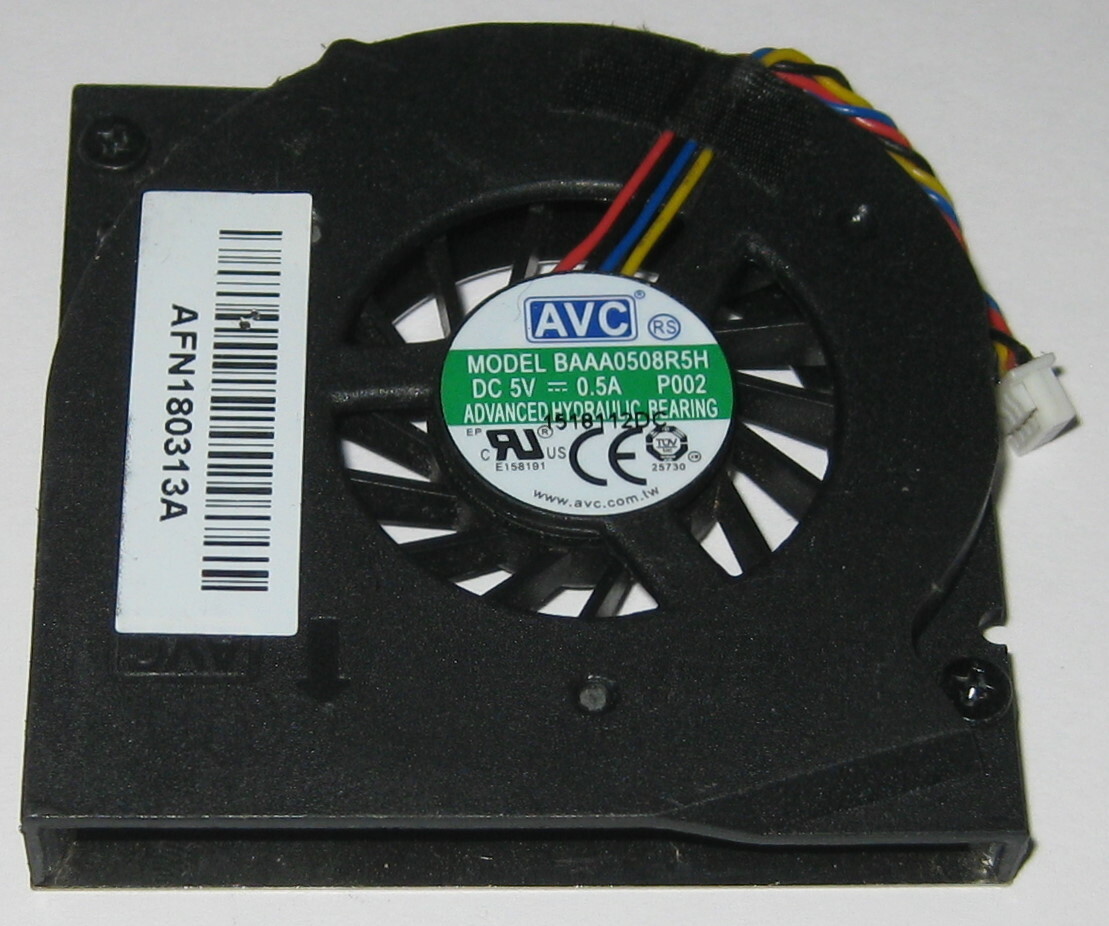 AVC 55mm 5V DC Blower Fan – For Intel NUC, All-in-One PC, Or Laptop Cooling (Open Box)