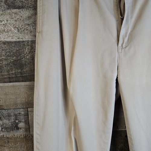 Vintage POLO Ralph Lauren Men’s Clothes SZ 36X34 Hammond Khaki Chino Pants - Picture 5 of 17