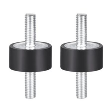 2pcs M8 Rubber Vibration Isolator Mounts Shock Absorber23mm Studs
