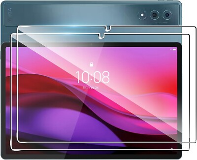 2x 9H Schutzglas Panzerfolie Glas für Lenovo Yoga Tab Plus 12.7 2025 Full-Screen