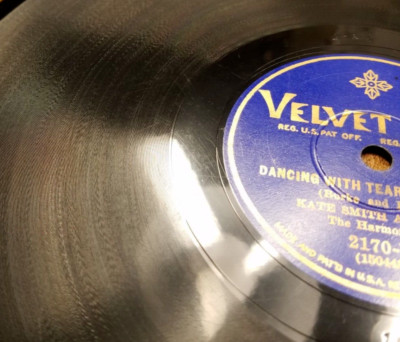 78RPM Velvet Tone Kate Smith - Sharing / Dancing with Tears in My Eyes, VV+