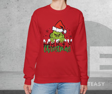 Merry Christmas Grinch Unisex Sweatshirt Christmas Gift Shirt