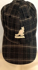 kangol plaid baseball cap