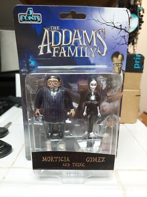 The Addams Family 5 Points Morticia, Gomez And Thing 2-Pack Mezco Toyz 2019 