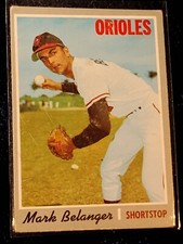 1970 Topps - #615 Mark Belanger
