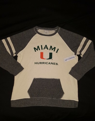 Suéter para mujer Miami Hurricanes talla 2XL MARCA BOXERCRAFT NUEVO CON ETIQUETAS NUEVO - Imagen 2 de 8