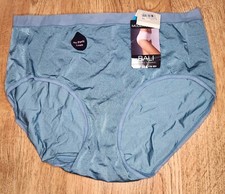 Vtg Bali Microfiber Modern Brief Smooth Breathable Soft Panty Underwear Plus 2x