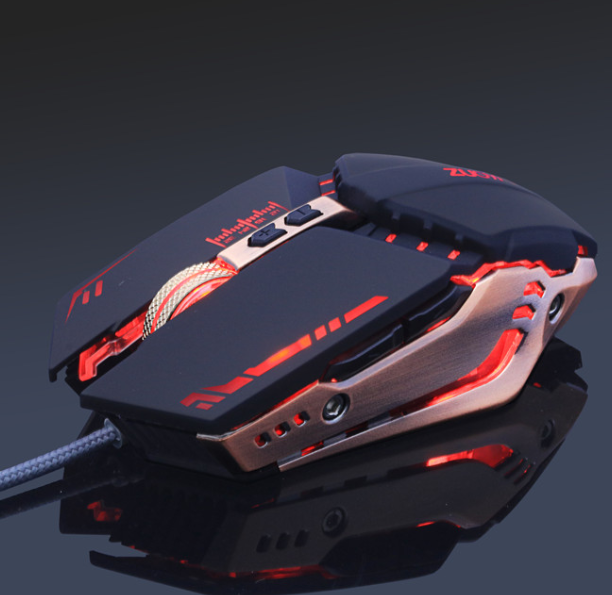 Wired Gaming Headset with Surround Sound Deep Bass Stereo Earphones for PC-image