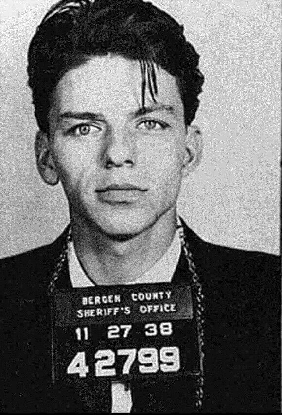 CONVERSATIONPRINTS FRANK SINATRA MUG SHOT GLOSSY POSTER PICTURE PHOTO mugshot rat pack musician 30