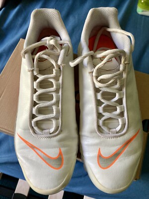 nike tn big logo orange