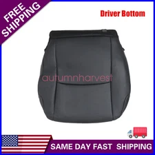 2010-2014 Fit For Toyota 4Runner Front Driver Bottom Leather Seat Cover Black