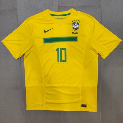Nike Brazil 2011 2012 Ronaldinho 10 Football Soccer Jersey Kit