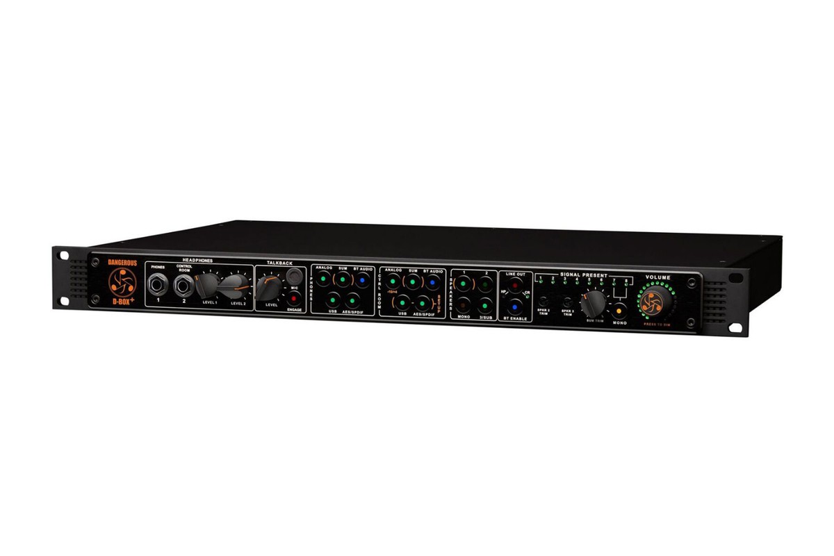 【完動美品】DANGEROUS MUSIC D-BOX + 定価495,000円 Dangerous Music D-Box Analog Recording Interface for sale