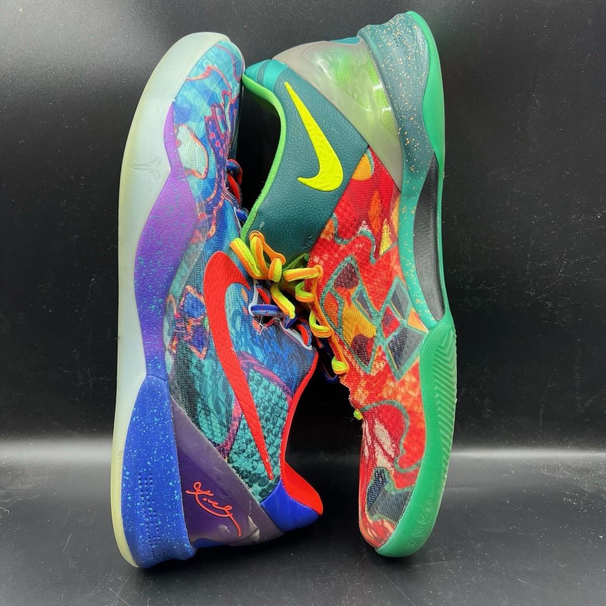 Nike Kobe 8 Premium What The Kobe - Size 13 665215336650| eBay Nike Kobe 8 Premium What The Kobe - Size 13 665215336650| eBay