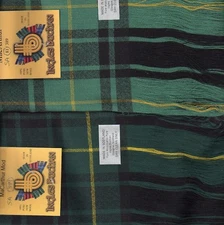 Tartan Sash Clan MacArthur Ladies Scottish Wool Plaid 