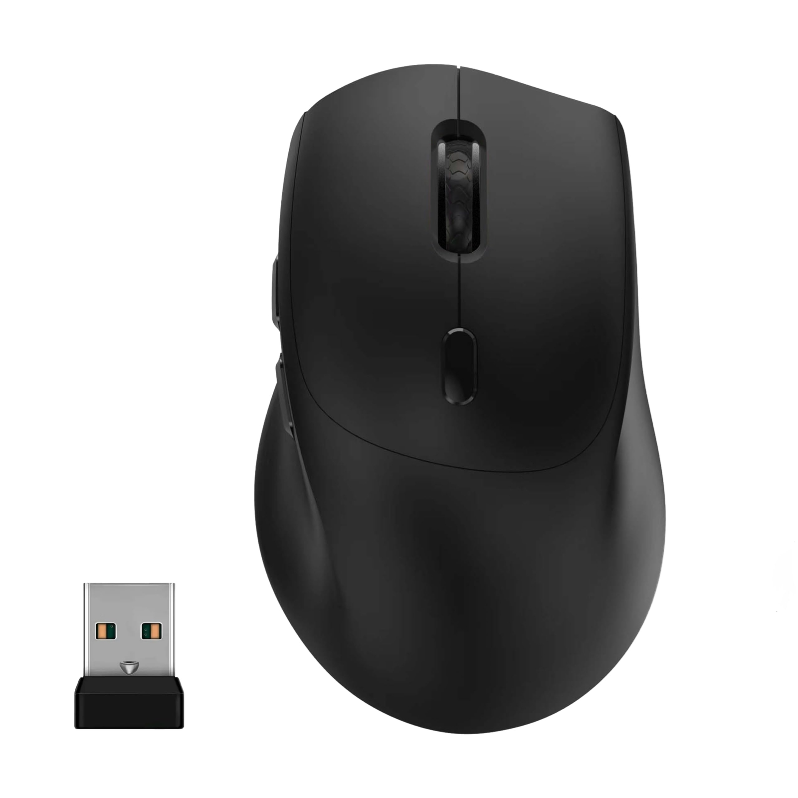 Ergonomic 2.4G Wireless Silent Mouse with 3 Adjustable DPI for Comfort