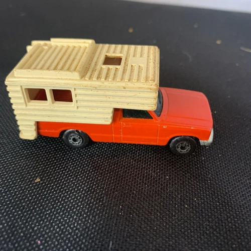 Vintage 1979 Matchbox Superfast Camper #38 England Lesney Car Truck Camp Trailer