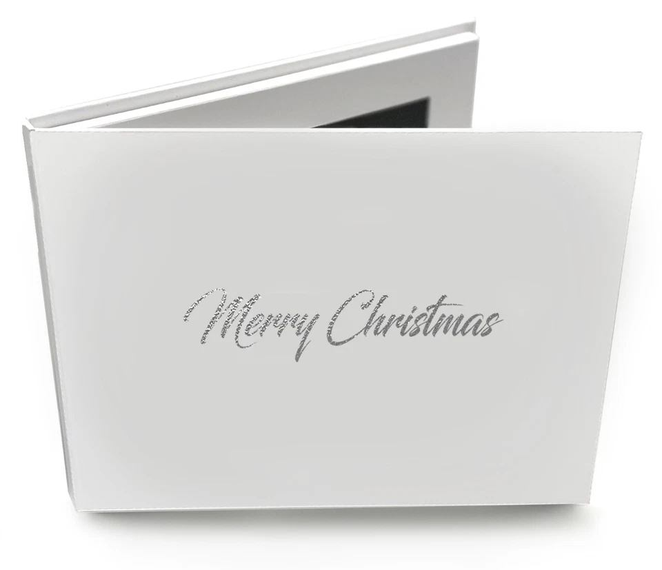 Video Book, 7” IPS Hard Back. 4GB memory. 'Merry Christmas' Silver Foil On Cover - Image 3 of 4