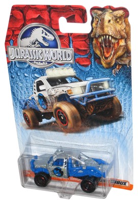 Matchbox Jurassic World (2015) Mattel Rock Schocker Blau & Silber Spielzeug Auto