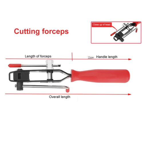 2PC Auto CV Joint Boot Clamp Pliers Set Ear Type Banding Crimper Cutter Tool - Picture 10 of 11