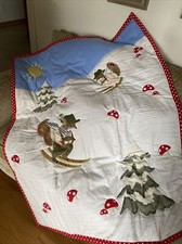 MacKenzie-Childs NUTKIN MANOR QUILT 43" x 52" New