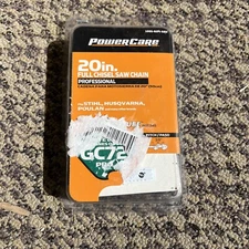 POWERCARE  20IN FULL CHISEL SAW CHAIN PROFESSIONAL GC72PRO