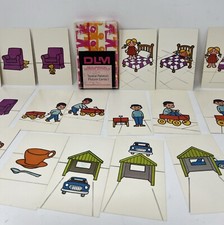 Developmental Learning Materials Spatial Relation Picture Cards I No. P 125