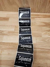 Squeeze Spot The Difference Promo Sticker Lot Of 10 Band Music 